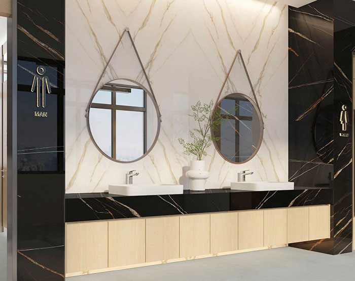 سرامیک دیوار سرویس مدل فلورنسیا هرمس 80 در 160 پرسلان