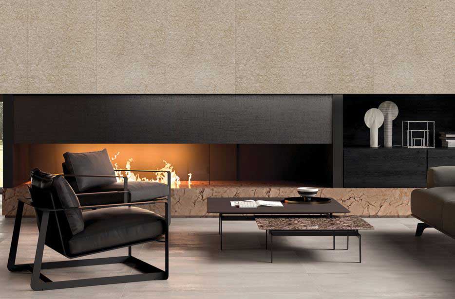 سرامیک دیوار سالن مدل جنوا تبریز 60 در 120 پرسلان