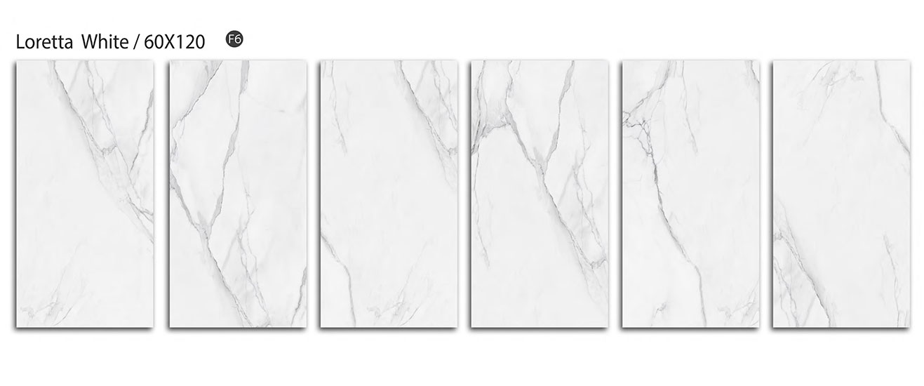 سرامیک لورتا هرمس تبریز 60 در 120 پرسلان مات و فول پولیش