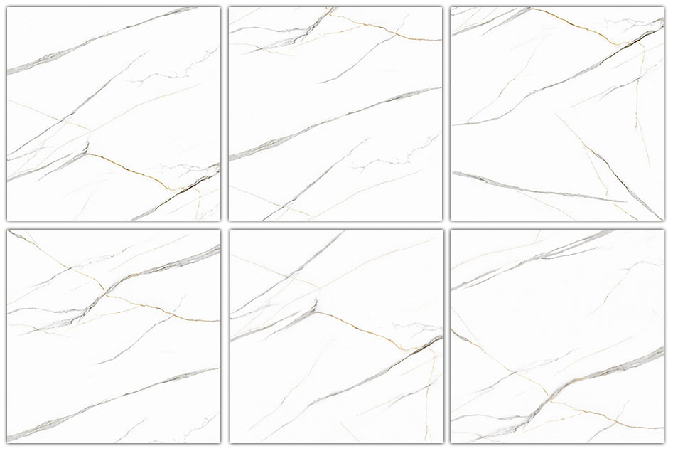 کاشی هرمس مدل کارول 100 در 100 پرسلان مات