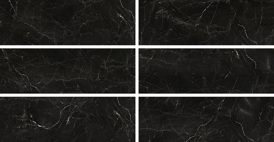 کاشی طرح کلکته مشکی نیوایمولا هرمس 40*120 مات