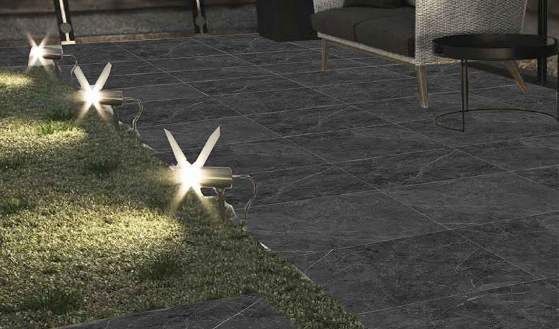 سرامیک کف حیاط مدل راک استون هرمس 60*60 پرسلان مات