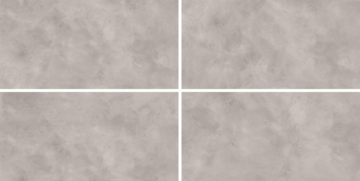 کاشی سمنتو فخار طرح بتن طوسی روشن پرسلان