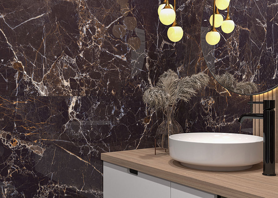 سرامیک گلدن بلک دارکو فخار 60 در 120 پرسلان