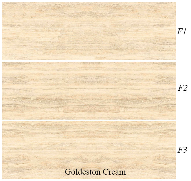سرامیک طرح سنگ تراورتن گلدستون کرم فخار رفسنجان