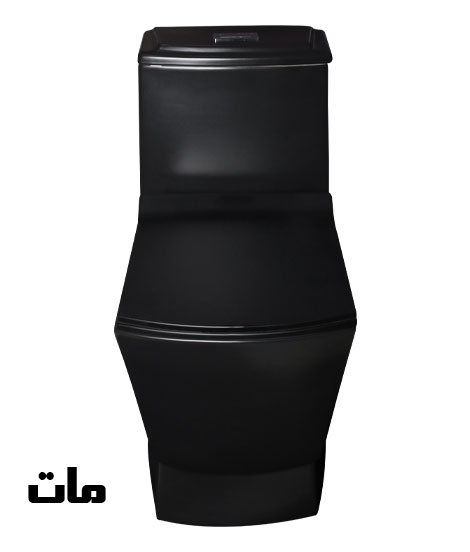 فروش توالت فرنگی مگا مشکی مات مروارید