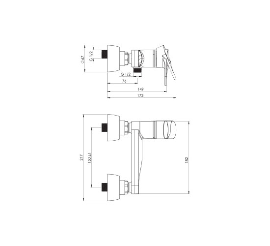 شیر شودر مدل اسمارت کروم