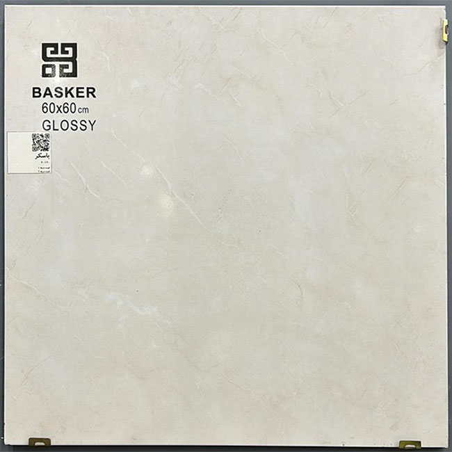 سرامیک باسکر فخار رفسنجان 60 در 60 پرسلان براق