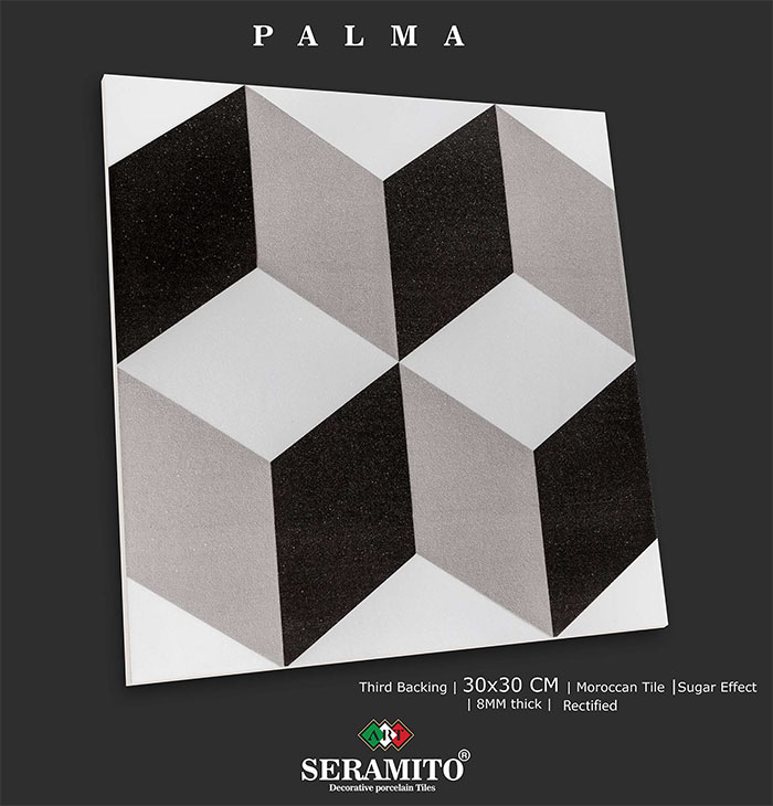 سرامیک پالما سرامیتو 30 در 30 پرسلان مات