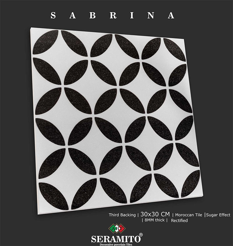 سرامیک سابرینا سرامیتو 30 در 30 پرسلان مات شوگر افکت