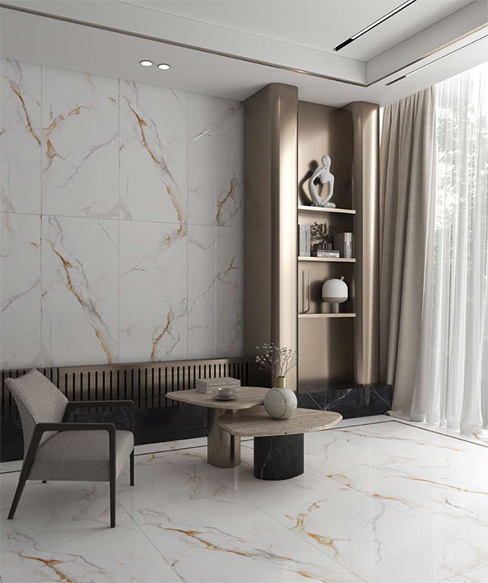 سرامیک کف و دیوار طرح سنگ پردیس