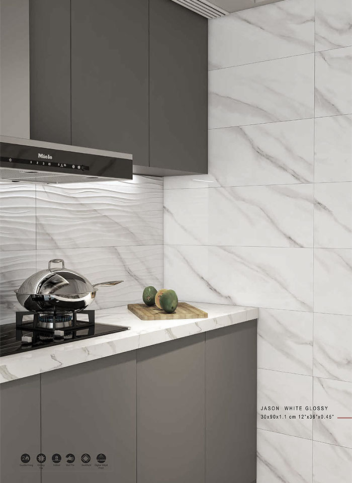 سرامیک جیسون الوند 30 در 90 براق طرح کلکته